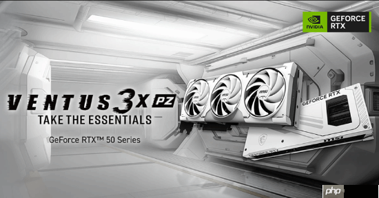 微星首款背插显卡发布:纯白配色、看不到一根线