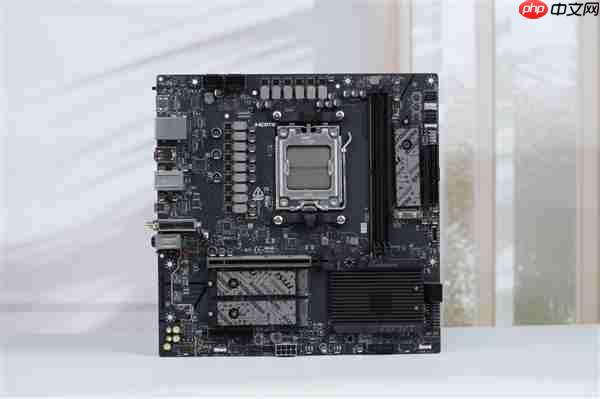 支持多种CPU调整外频!微星B850MPOWER主板图赏