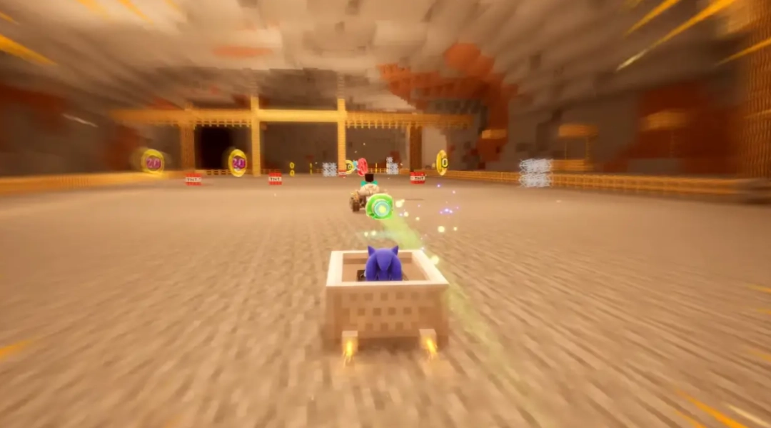 《索尼克赛车:交叉世界》联动MC上线 史蒂夫参战