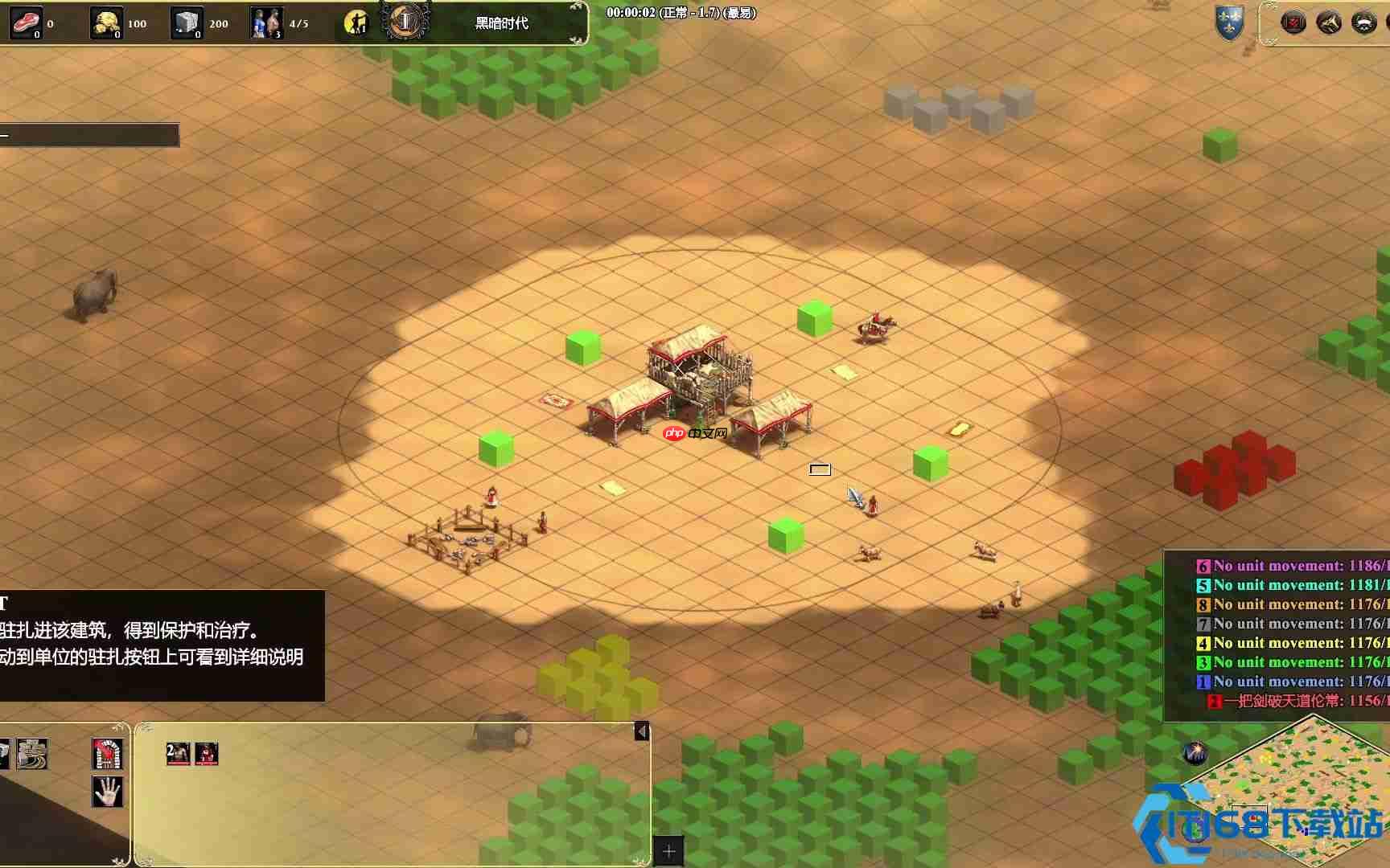 帝国时代II肉马开局指南：零黄金压制战术详解