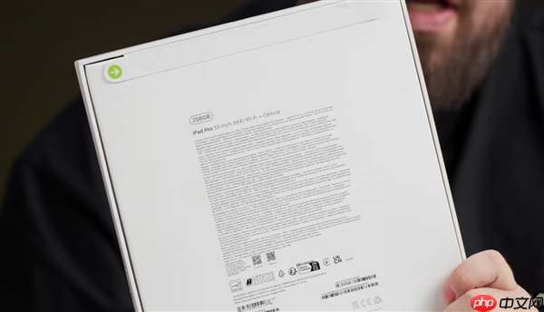 苹果最强平板！M5版iPad Pro开箱上手提前泄露：升级12GB内存 GPU性能大涨