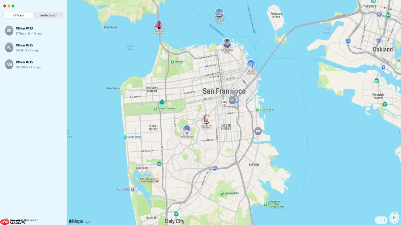 旧金山 22 岁开发者利用公开数据开发交通警察追踪网页应用