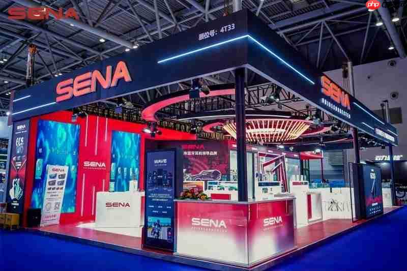 全球摩托通讯领军品牌SENA携Wave互联技术亮相2025中国摩博会