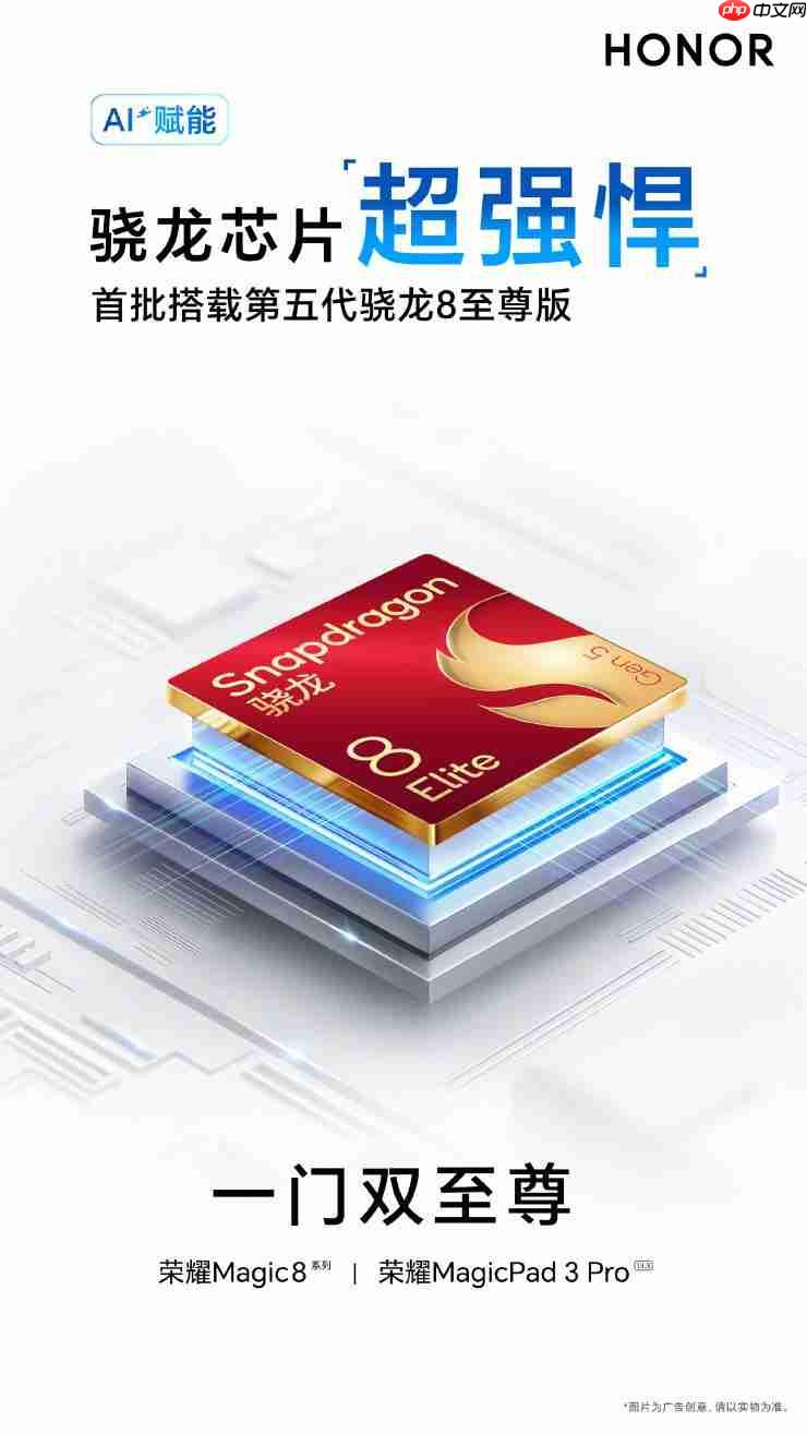 一门双至尊！荣耀Magic8系列官宣
