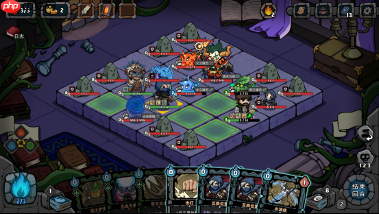 在回合制战棋中玩转元素反应！卡牌roguelike战棋游戏《黑夜轮回》试玩demo上线！