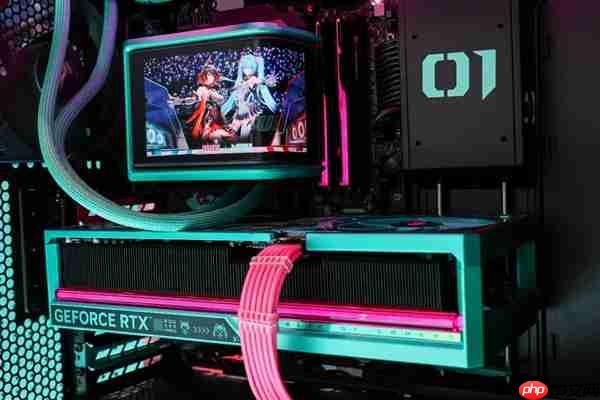 未来武装 满帧出击!ROG夜神RTX5080 RO姬x初音未来版显卡开售