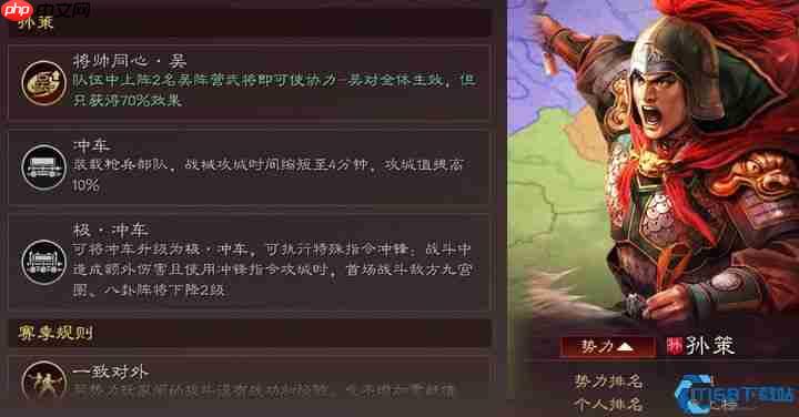 江东小霸王孙策万能战法搭配指南