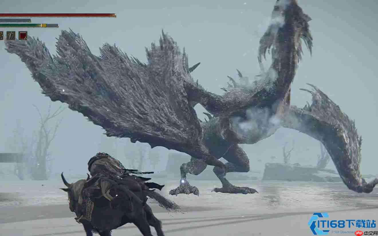 艾尔登法环冰川霸主玻列琉斯全攻略:从逃课到硬核的两种屠龙术