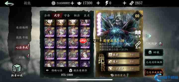 心法升级终极指南：最大化角色战力的核心秘诀