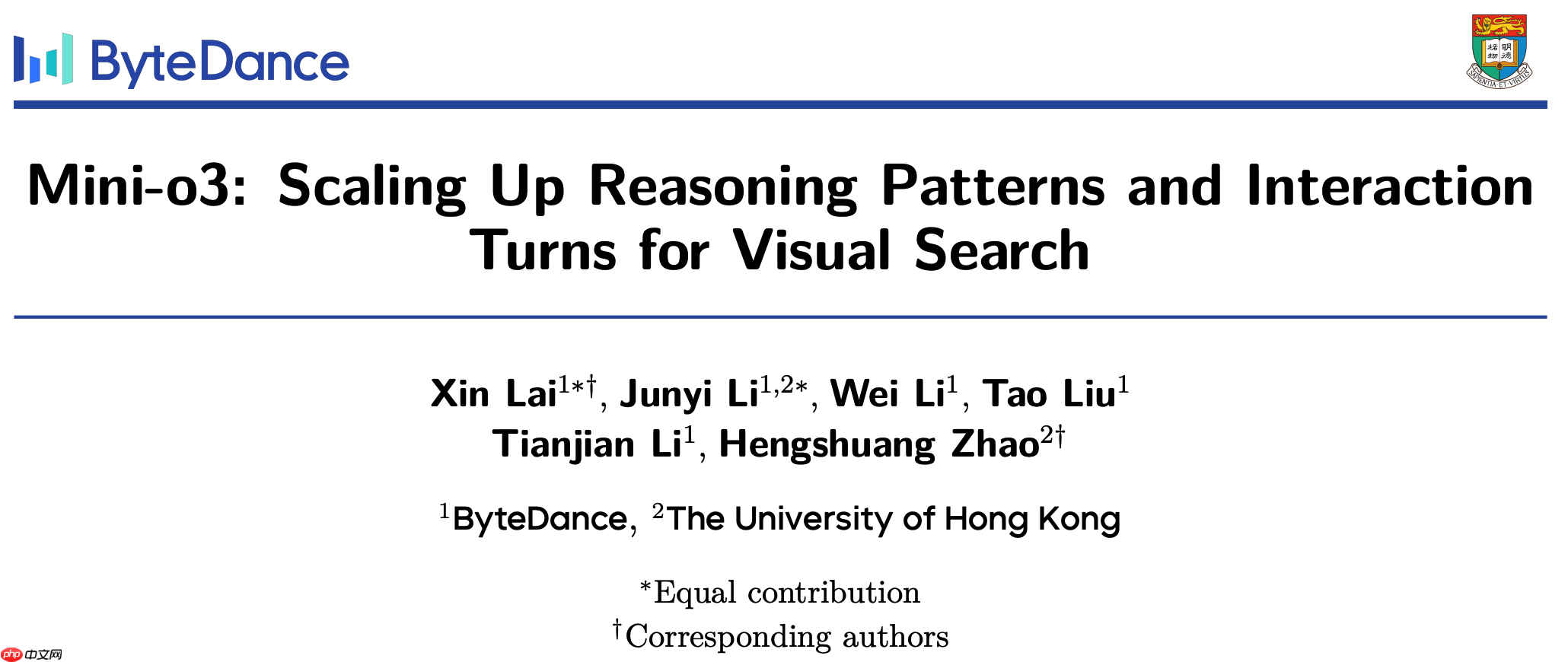 字节跳动发布开源多模态模型 Mini-o3