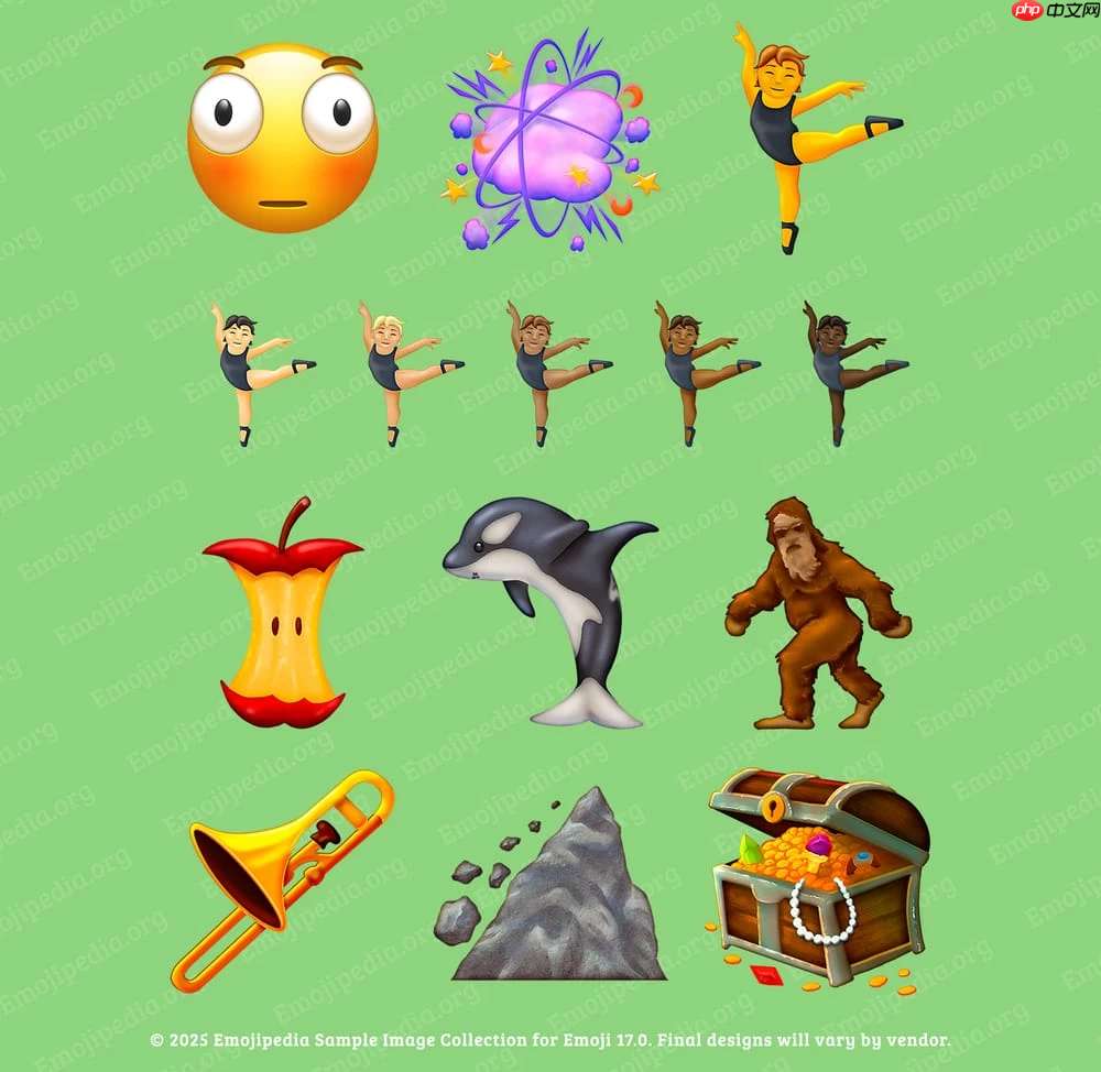 unicode 17.0 正式官宣,带来全新表情符号