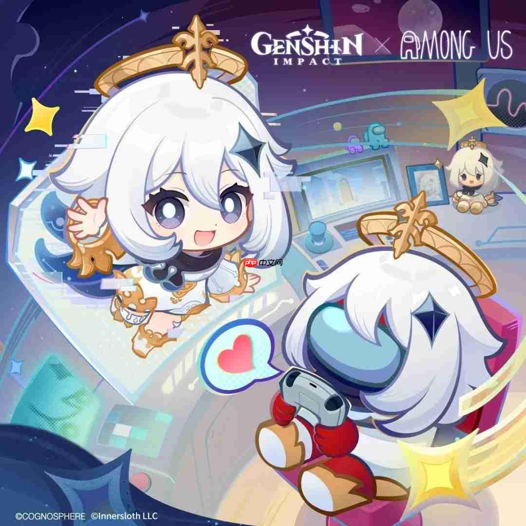 9月10日上线! 太空狼人杀《among us》宣布联动《原神》