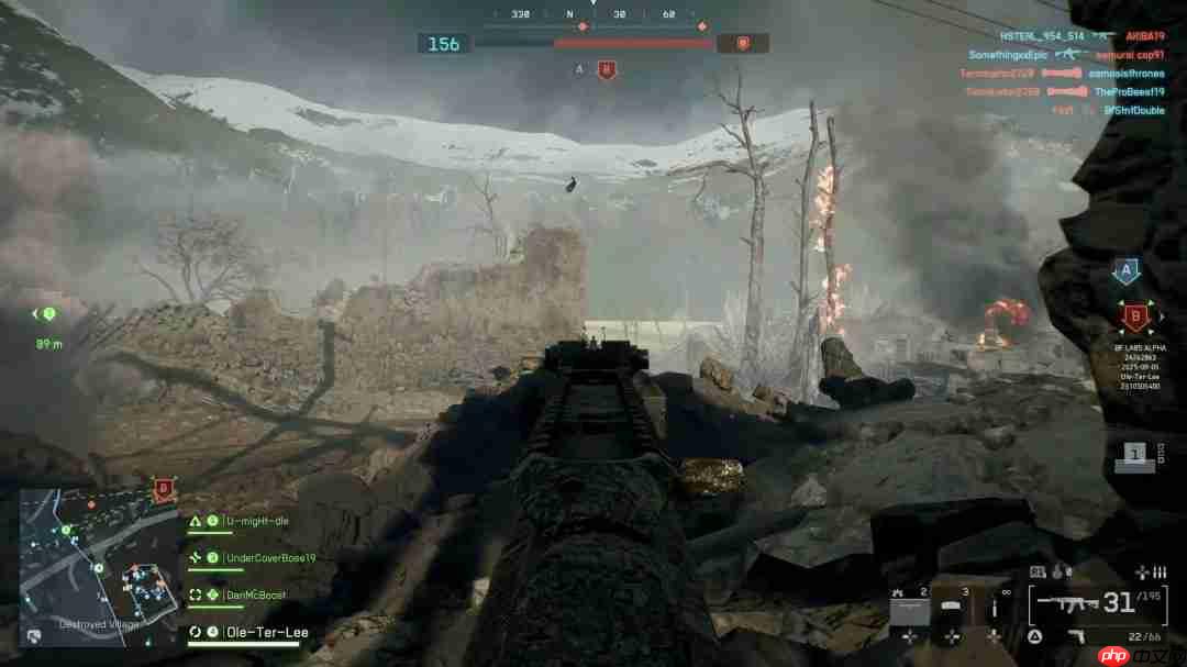 和《战地1》一样 《战地6》的武器上也能堆积淤泥