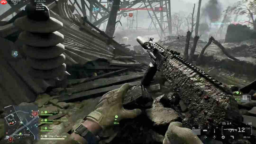 和《战地1》一样 《战地6》的武器上也能堆积淤泥