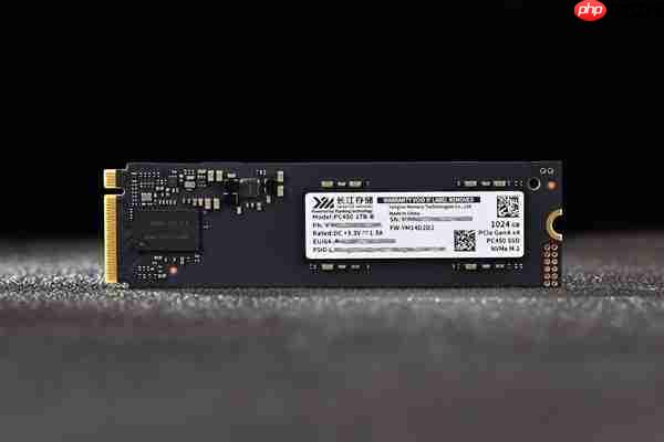 长江存储PC450固态硬盘评测 青出于蓝而胜于蓝