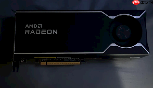 AMD Radeon AI PRO R9700原型卡首曝:32GB RX 9070 XTX传闻的源头