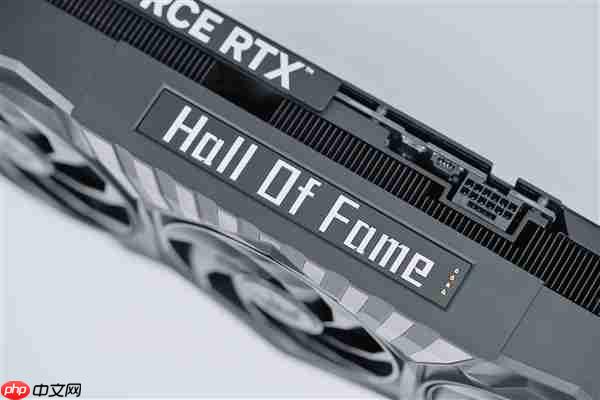 最强非公版!影驰RTX 5070 Ti HOF OC LAB黑魂X显卡图赏