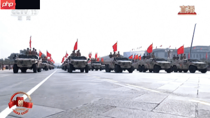 九三阅兵“排头兵”,115 辆东风军车在天安门广场成功受阅