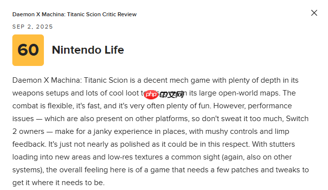 《机甲战魔：神话之裔》M站70分：部分体验显得粗糙