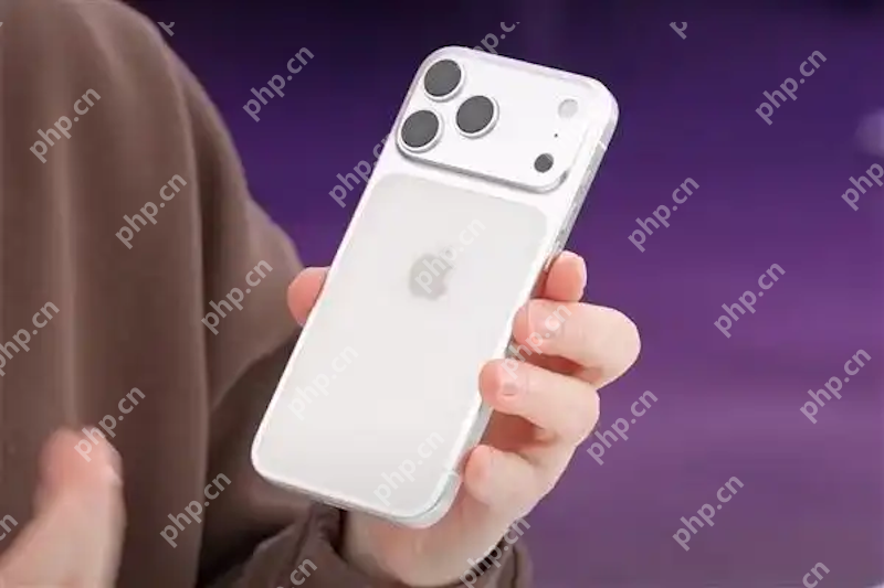 iPhone 17 Pro Max真长这样?曝光的量产机后盖设计前所未见 - php中文网