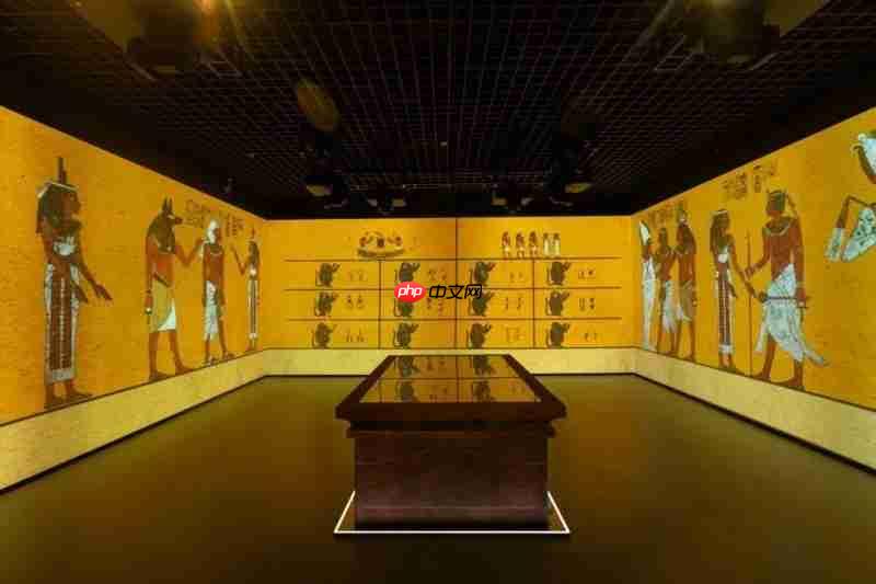爱普生工程投影机助力上海博物馆“金字塔之巅:古埃及文明大展”刷新文博纪录