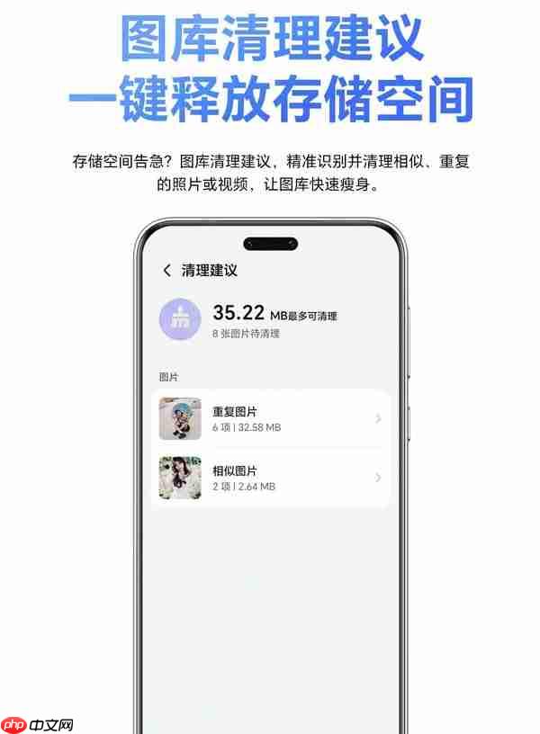 快升级!荣耀50+款新老机型升级支持“图库清理建议”