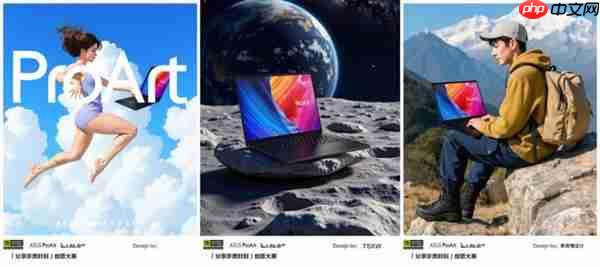 佳作集锦|华硕ProArt RTX 50 Studio笔记本AIGC创意大赛直击