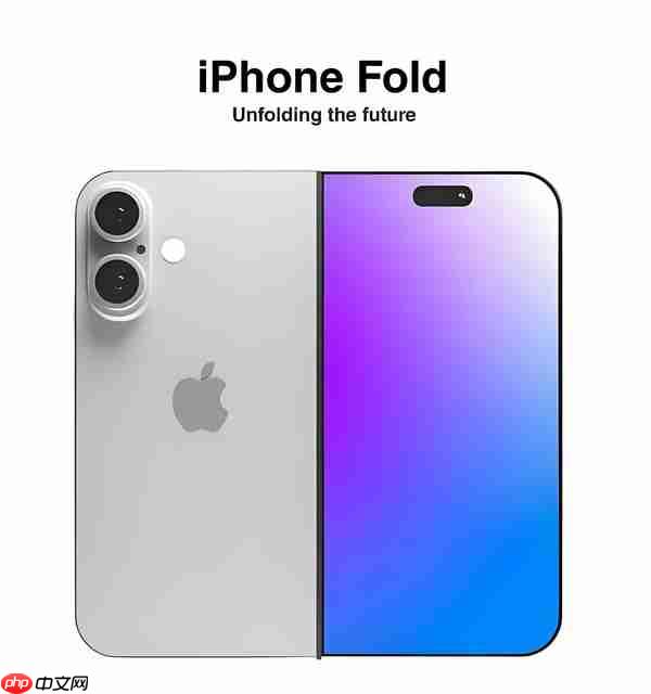 苹果首款折叠iPhone细节揭秘：钛金属机身+无折痕屏幕
