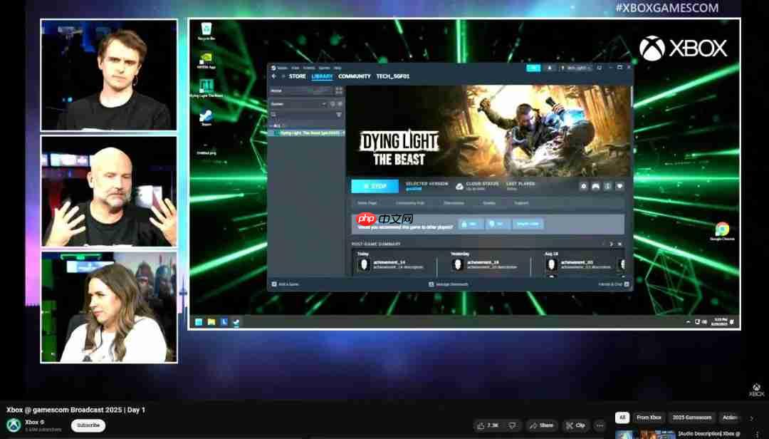 太尴尬!Xbox科隆直播演示翻车 游戏竟用Steam运行