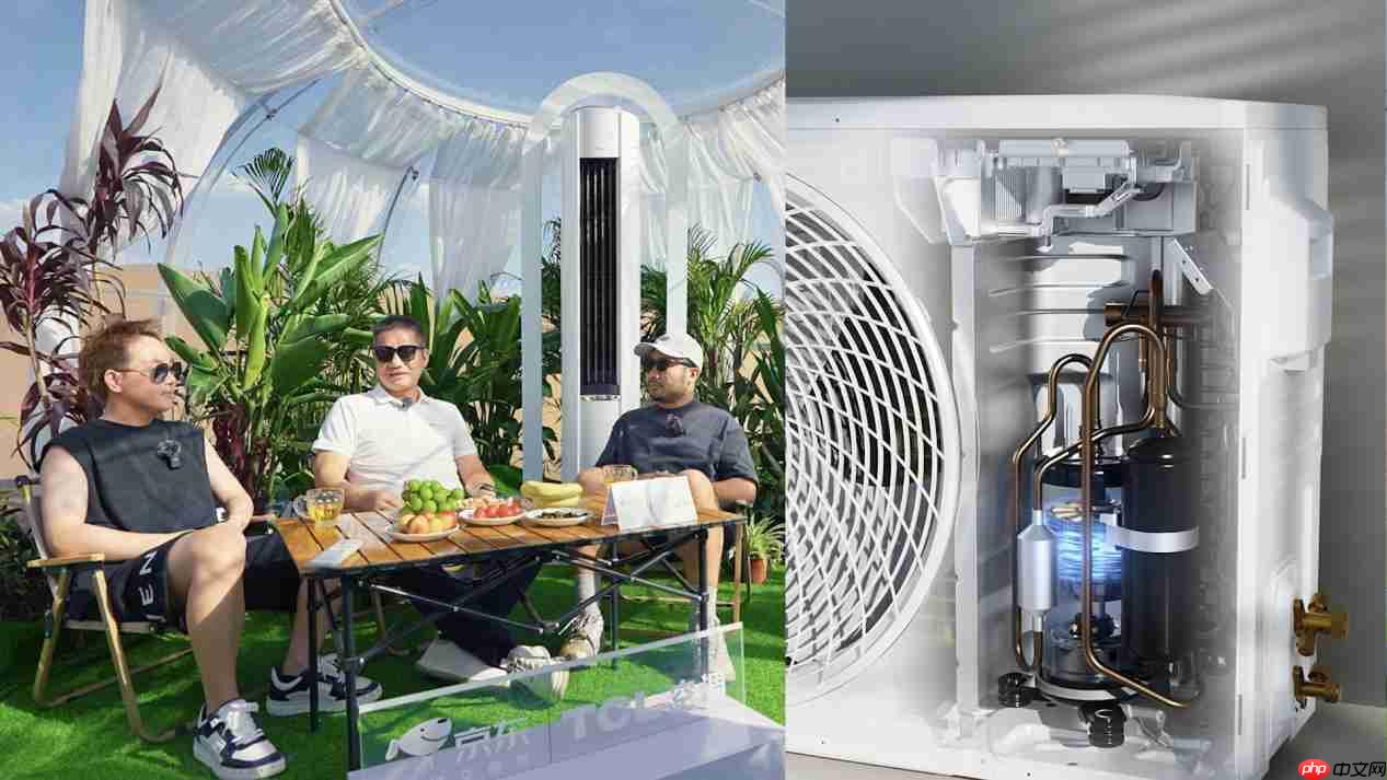 70℃沙海再造绿洲？TCL小蓝翼真省电Max空调极境挑战实录！