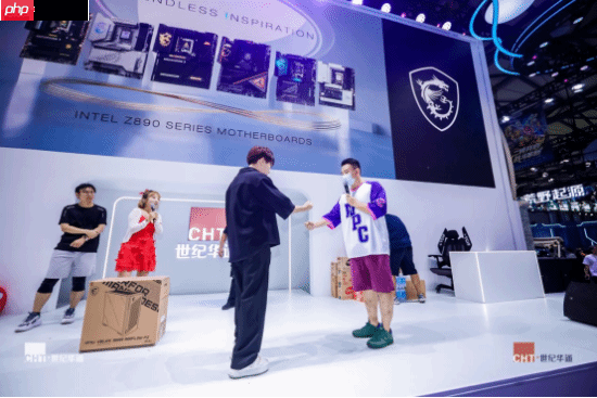 微星引爆2025 ChinaJoy!硬核装备集结,游戏盛宴邀你开战!