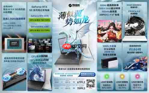 薄至19.9mm,轻薄如翼!机械革命翼龙16X/翼龙16 Pro轻薄游戏本即将发布