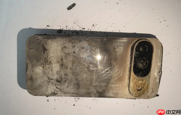 谷歌Pixel 9充电后发生起火 用户申请保修却被拒绝?