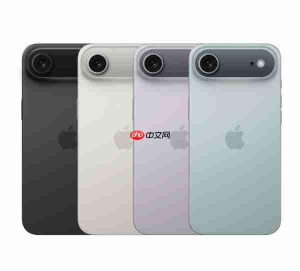 iPhone 17 Air设计细节曝光:实机Deco有微弧过渡