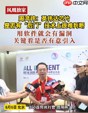 周鸿祎谈英伟达芯片是否“留后门”:技术上很难判断 关键看是否有意引入漏洞