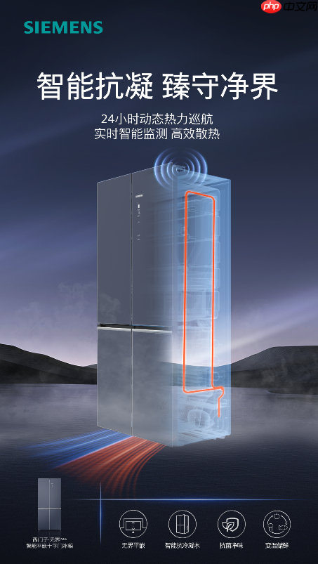 4mm极限贴合！西门子无界Plus智能平嵌十字门冰箱重磅上市，重塑嵌入美学