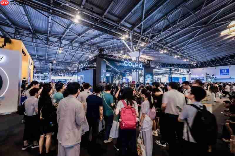 住在未来,科技家电头部玩家COLMO亮相世界人工智能大会2025