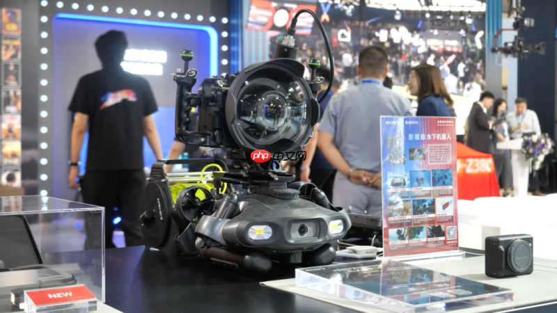 索尼联合水下机器人拍摄解决方案重磅亮相，鳍源荣获BIRTV推荐奖