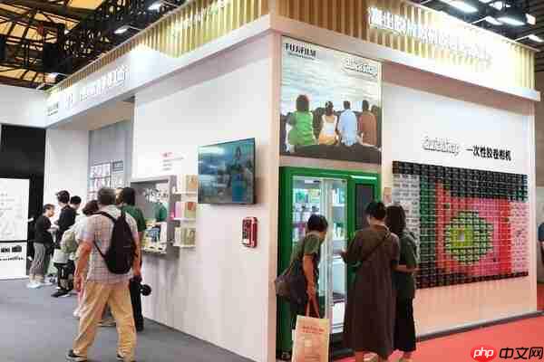 富士胶片P&I展台复刻