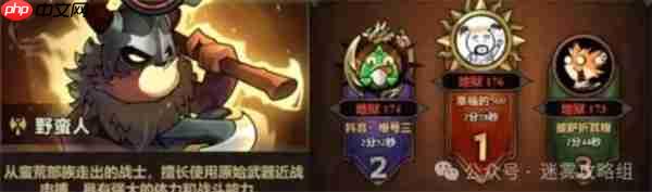 迷雾大陆S7赛季职业强度天梯榜：开荒必看职业选择指南