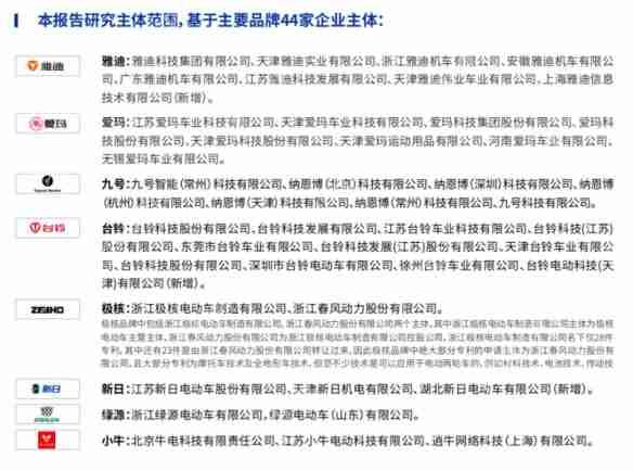 鲁大师2024年两轮电动车行业调研报告