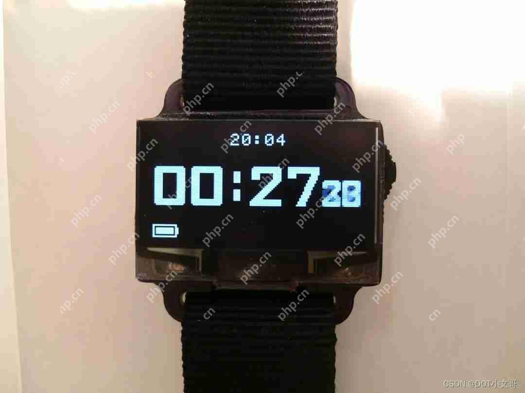 小时候画在手腕上的表，我用全志R128让他真正动了起来
