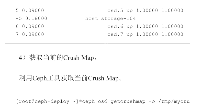 ceph crush配置实例(两个rack容灾)
