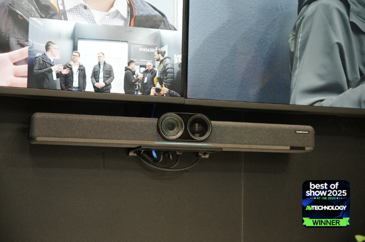 影石Insta360 AI双摄视频会议一体机Connect 斩获全球顶级专业视听展会大奖