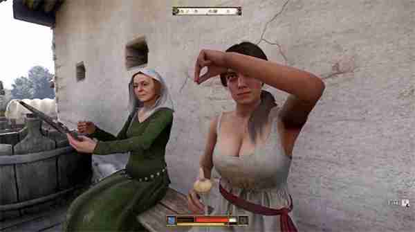 《天国：拯救2》身上太臭容易被发现 洗澡即可解决