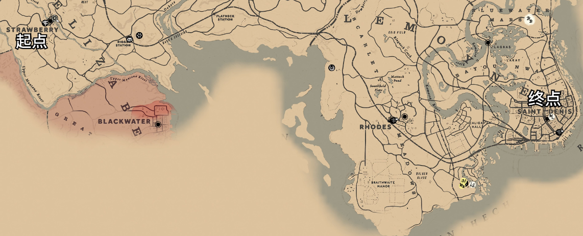 荒野大镖客2骑手挑战6怎么完成 不沾水的9分钟极限冲刺!