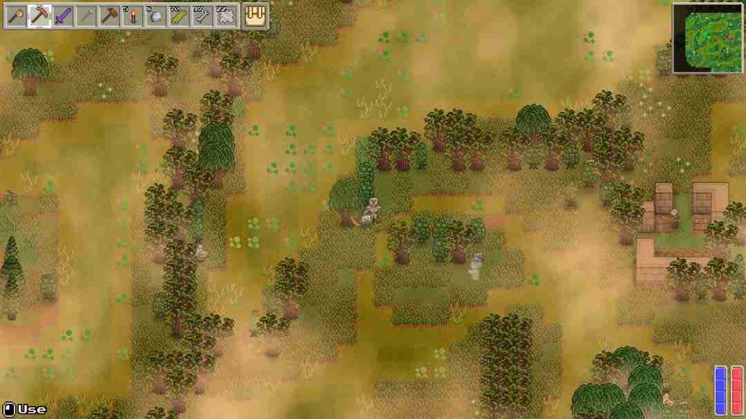 Delverium:像素风沙盒生存冒险游戏,邀你揭开“故障”之谜