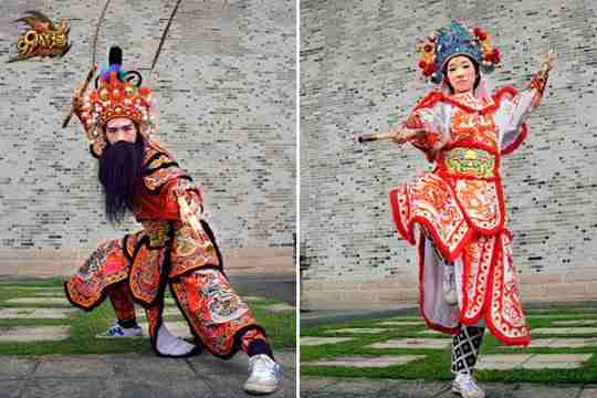 潮汕英歌舞携手《魔域》联动炸街!