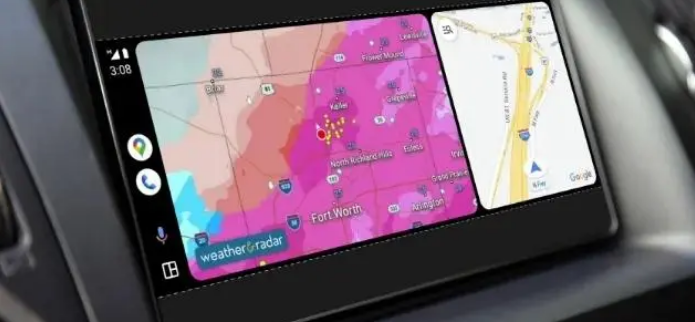 谷歌Android Auto车联应用平台新增支持上架天气类应用