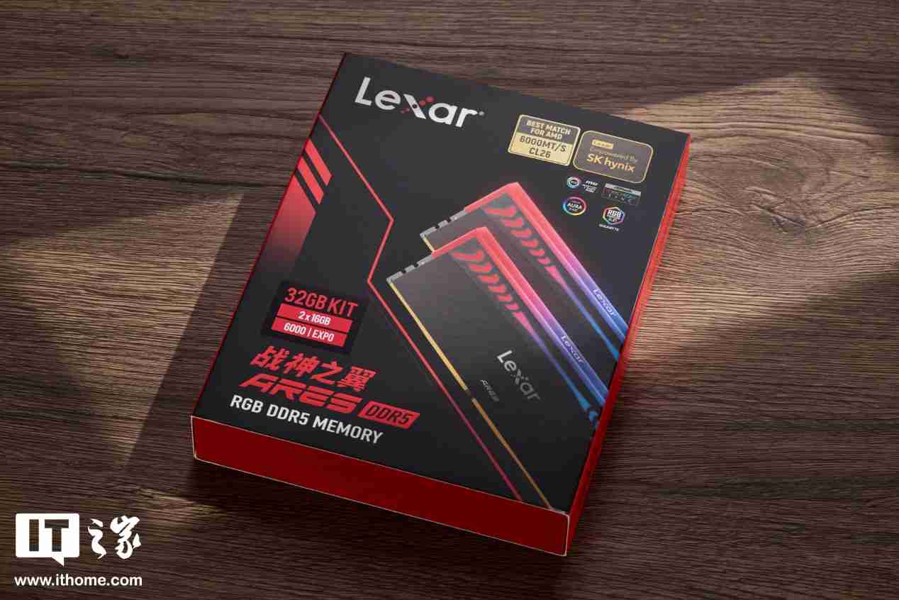 雷克沙战神之翼 ARES RGB DDR5 6000 C26 内存体验：超低时序 + 海力士颗粒认证，专为 AMD 平台打造